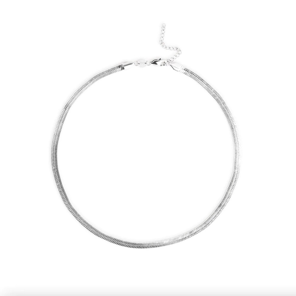New Jennifer Zeuner Allie Necklace silver